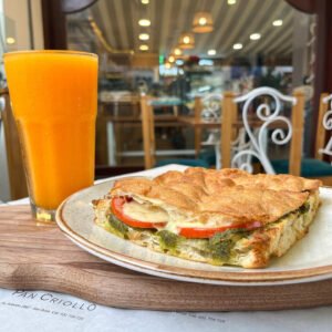 Focaccia Caprese